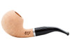Molina Barasso 102 Smooth Natural Tobacco Pipe - Bent Apple Left