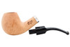 Molina Barasso 106 Smooth Natural Tobacco Pipe - Bent Brandy Apart