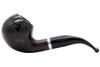 Molina Barasso 102 Smooth Grey Tobacco Pipe - Bent Apple Left