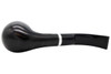 Molina Barasso 106 Smooth Grey Tobacco Pipe - Bent Brandy Bottom