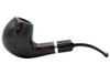 Molina Barasso 106 Smooth Grey Tobacco Pipe - Bent Brandy Left