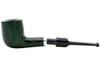 Molina Barasso 104 Smooth Green Tobacco Pipe - Billiard Apart