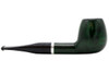 Molina Barasso 109 Smooth Green Tobacco Pipe - Apple Right