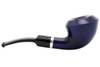 Molina Barasso 105 Smooth Blue Tobacco Pipe - Bent Rhodesian Right