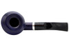 Molina Barasso 105 Smooth Blue Tobacco Pipe - Bent Rhodesian Top