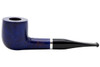 Molina Barasso 110 Smooth Blue Tobacco Pipe - Billiard Left