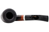 Molina Barasso 103 Sandblast Black/Brown Tobacco Pipe - Bent Dublin Top