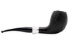 Molina Tromba 105 Sandblast Black Tobacco Pipe - Egg Right