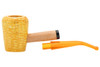 Missouri Meerschaum Legend Bent Rob Roy Tobacco Pipe Apart