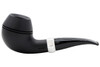 Vauen Tuerca 246 Matte Black Bent Rhodesian Tobacco Pipe Left