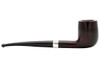 Peterson Junior Heritage Silver Mounted Canted Billiard Fishtail Tobacco Pipe Right Side