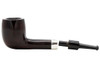 Peterson Junior Heritage Silver Mounted Lovat Fishtail Tobacco Pipe Apart 