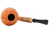 J. Mouton Sandblasted Tomato with Ox Horn Tobacco Pipe 102-0286 Top