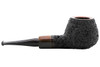 J. Mouton Sandblasted Apple with Buffalo Horn Tobacco Pipe 102-0291 Right