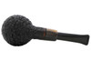 J. Mouton Sandblasted Apple with Buffalo Horn Tobacco Pipe 102-0291 Bottom