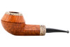 J. Mouton Bulldog with Fossilized Whale Spine Tobacco Pipe 102-0294 Left