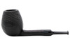 Proxima by Vitale Black Sandblasted Egg Tobacco Pipe Left