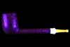 Uncanny Material U?! Irradiated Creamcicle Lovat Tobacco Pipe 102-0575 Dark glowing