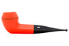 Chacom Laquee Orange 389 Bulldog Tobacco Pipe Left