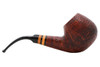 Savinelli Autograph Sandblast Bent Apple Tobacco Pipe 102-0768 Right