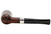 Peterson Aran 120 Nickel Band Tobacco Pipe Fishtail Bottom