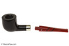 Peterson Dracula 606 Tobacco Pipe - Ebony Apart