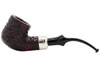 Peterson Standard Rustic 301 Tobacco Pipe Fishtail Left