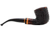 Lorenzetti Nero 47 Tobacco Pipe - Bent Dublin Rustic Right