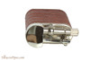 Pearl Stanley Burgundy Small Textured Leather Pipe Lighter Top