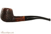 Brigham Voyageur 136 Tobacco Pipe - Bent Brandy Rustic