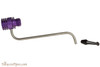 Radiator Pipes Long Bent Tobacco Pipe Frame - Purple Apart