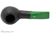 Savinelli Mini 321 Green Rustic Tobacco Pipe - Author Top