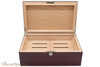 Brigham Celestial Cherry Matte Finish Humidor - 75ct Tray