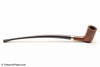 Peterson Churchwarden Dublin Smooth Tobacco Pipe Fishtail Right Side