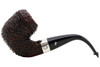 Peterson Sherlock Holmes Watson Rustic Tobacco Pipe PLIP Left