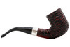 Peterson Sherlock Holmes Rathbone Rustic Tobacco Pipe PLIP Right