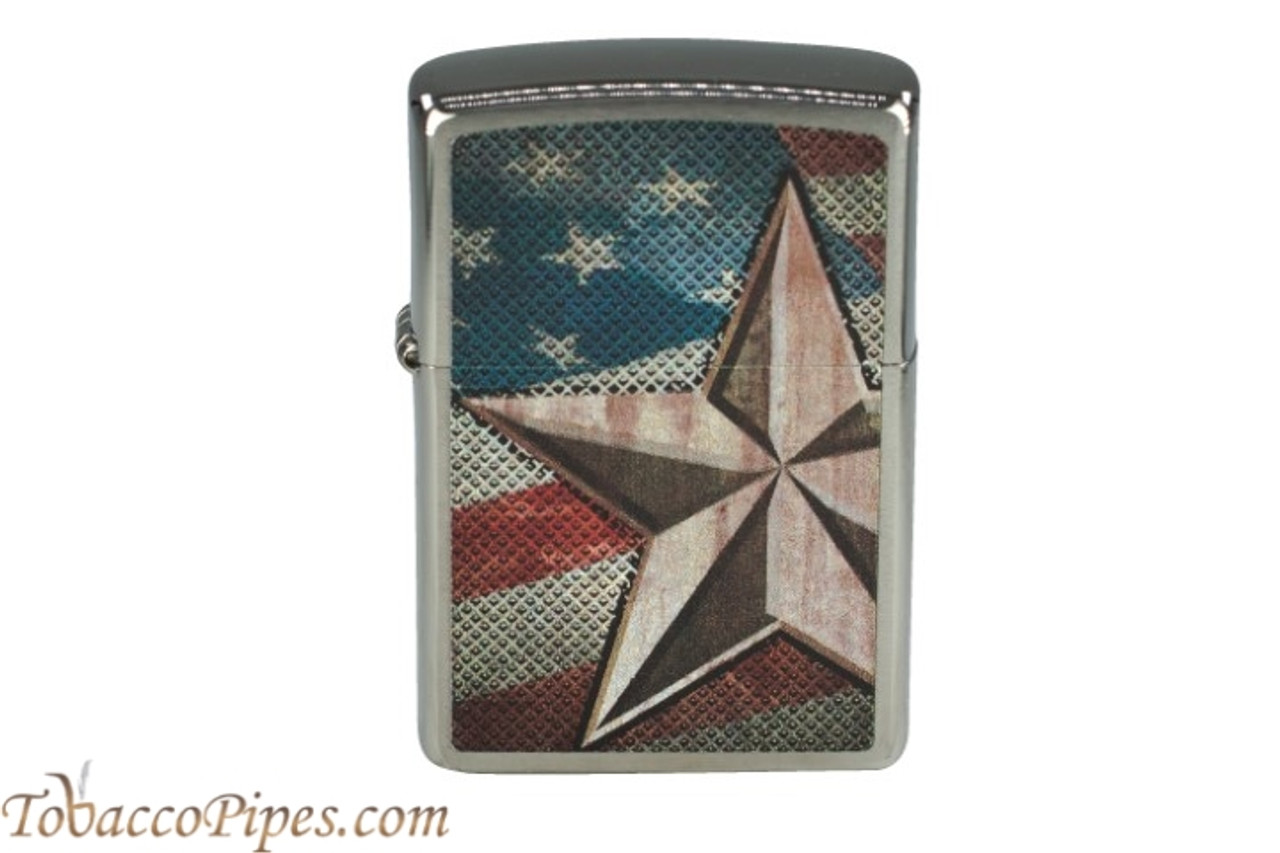 Zippo Patriotic Retro American Star Lighter