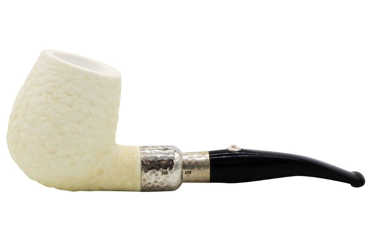 Barling 1812 Ivory Meerschaum Rustic Tobacco Pipe 101-4657 