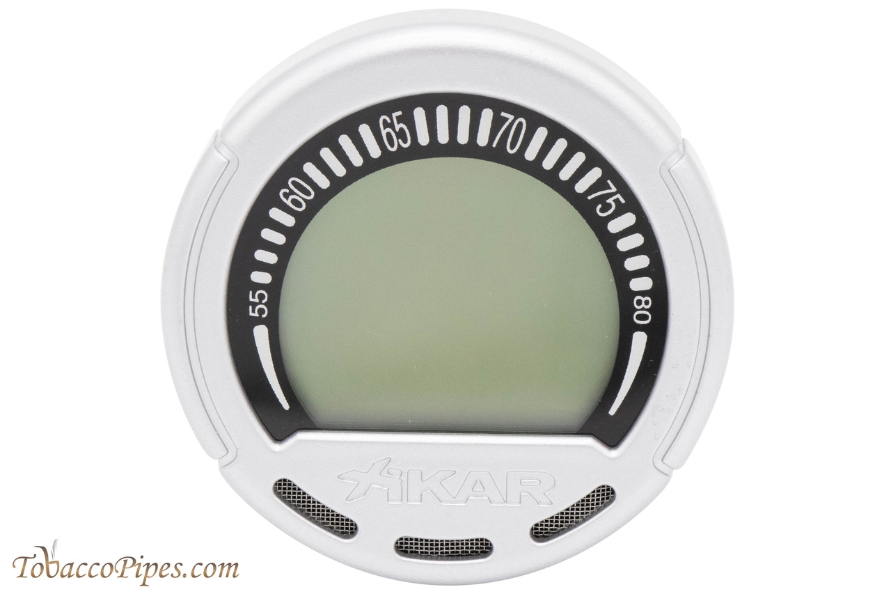 HUMI-CARE Blue Round Digital Hygrometer