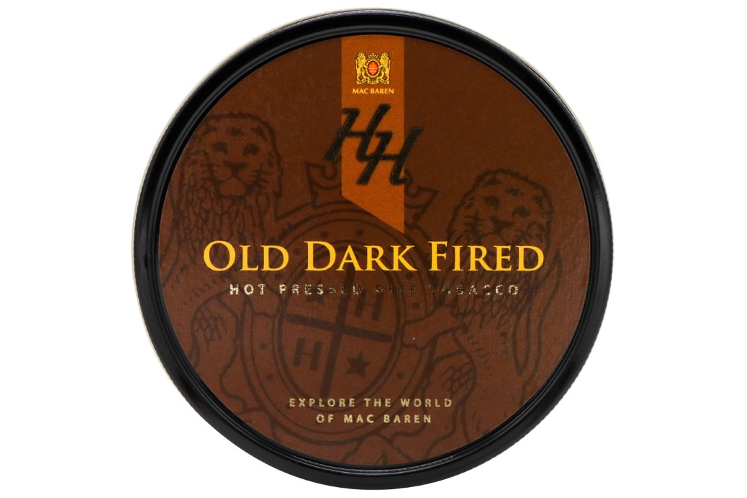 Mac Baren HH Old Dark Fired Pipe Tobacco - Hot Pressed