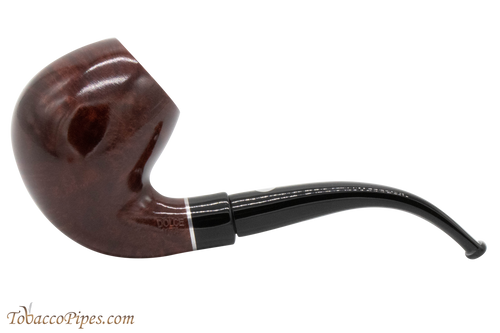 Mastro De Paja Dolce Vita Burgundy 06 Tobacco Pipe - Smooth Brandy