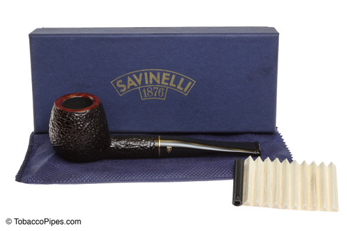 Savinelli Roma 207 Black Stem Tobacco Pipe
