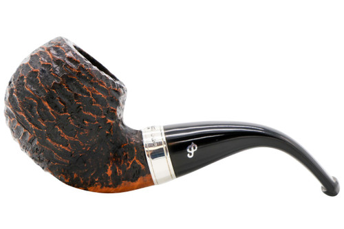 Peterson Short 03 Rustic Tobacco Pipe Fishtail Left