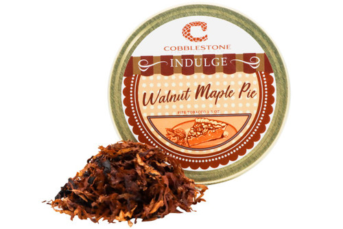 Cobblestone Indulge Walnut Maple Pie Pipe Tobacco