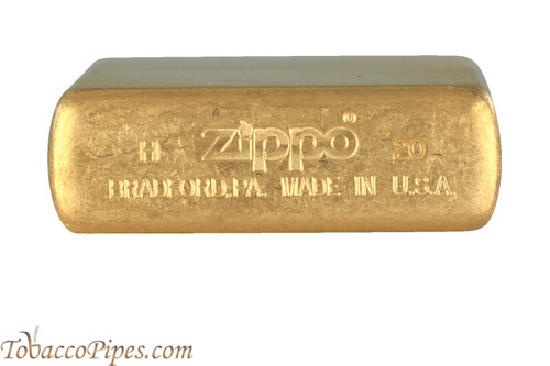 Zippo Classic Brass Diagonal Weave Lighter - TobaccoPipes.com