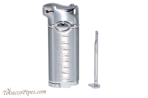 Cobblestone Silver Sentry Lighter