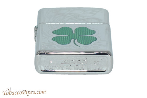 Zippo Luck Four Leaf Clover Lighter - TobaccoPipes.com