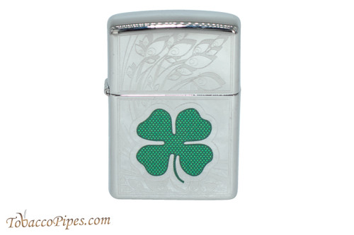 Zippo Luck Four Leaf Clover Lighter - TobaccoPipes.com