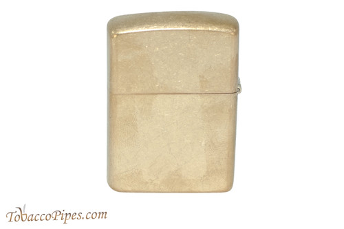 Zippo Classic Armor Polished Brass Lighter - TobaccoPipes.com