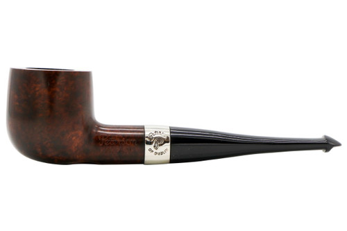 Peterson Aran 606 Nickel Band Tobacco Pipe PLIP Left